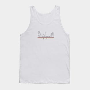 Doha Skyline - Qatar 2022 - Deutschland Tank Top